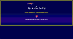 Desktop Screenshot of myscubabuddy.com