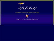 Tablet Screenshot of myscubabuddy.com